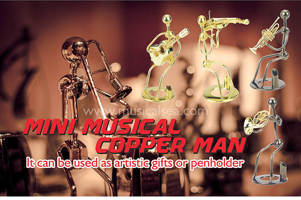 artistic gifts pencil vase performer Miniature Musical Instruments